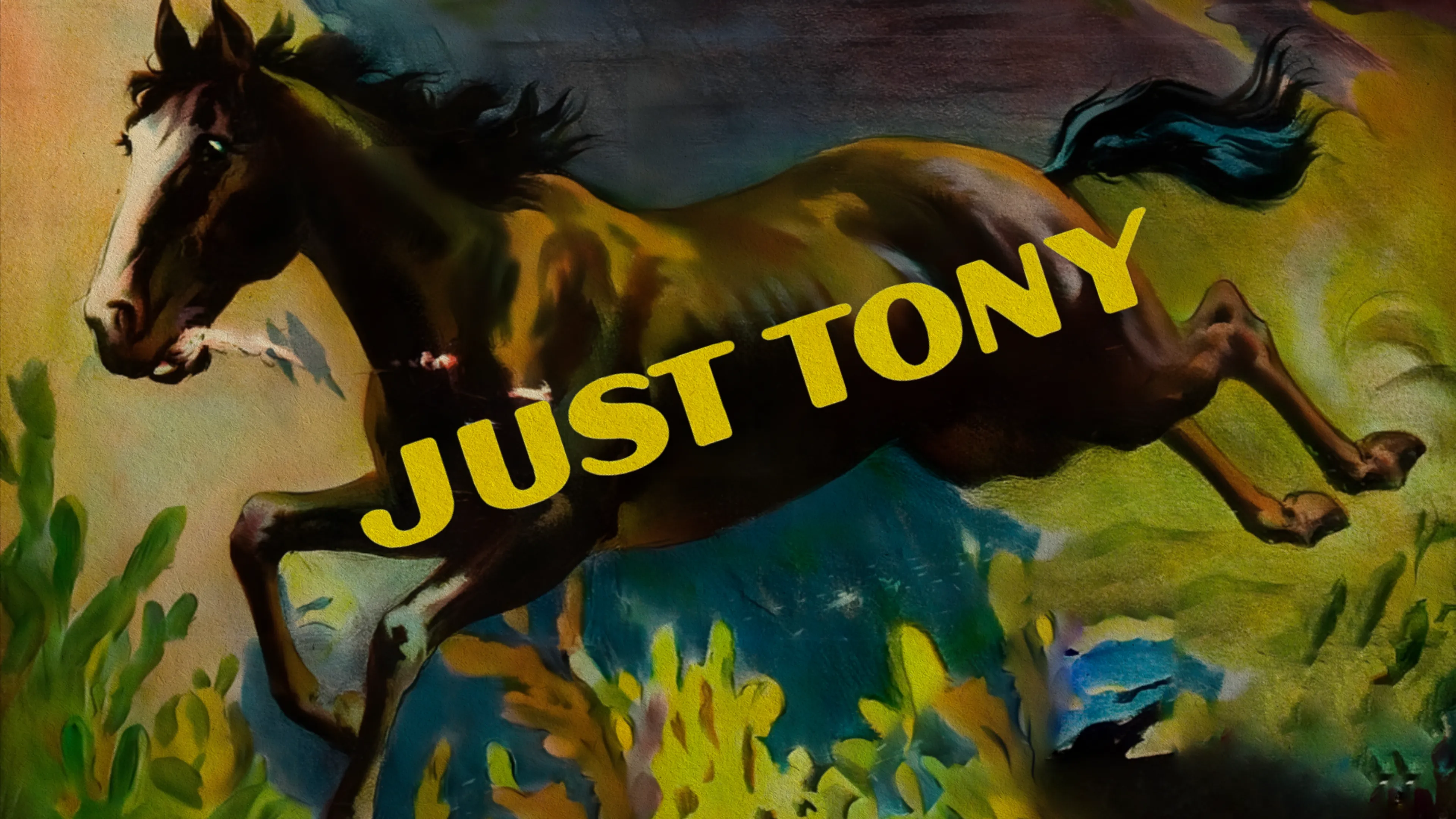 Just Tony poster